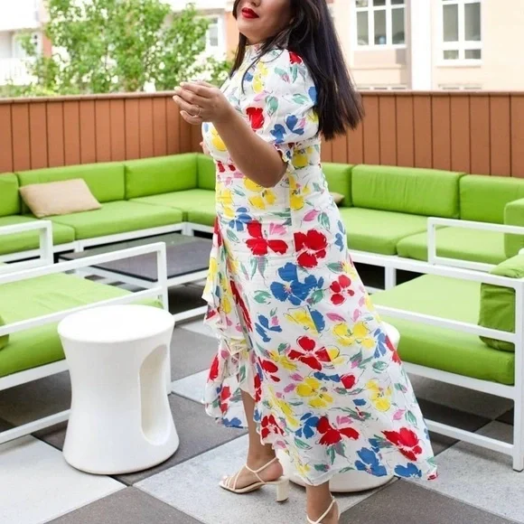 RIXO Floral Dress - Picture 6 of 13